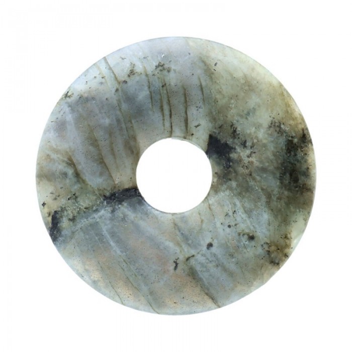 Λαμπραδορίτης - Labradorite Donut 5cm Μενταγιόν